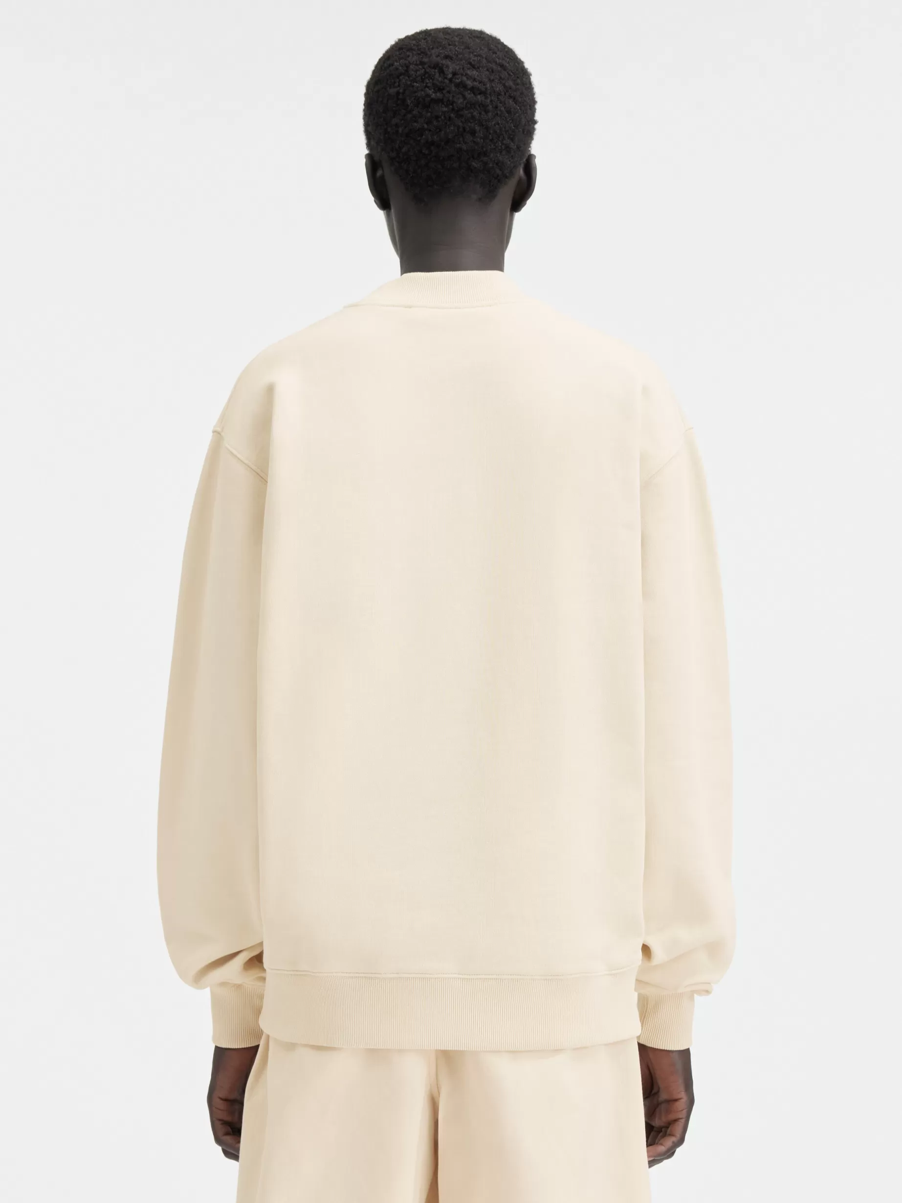 Best Jacquemus Het Gros Grain sweatshirt Beige