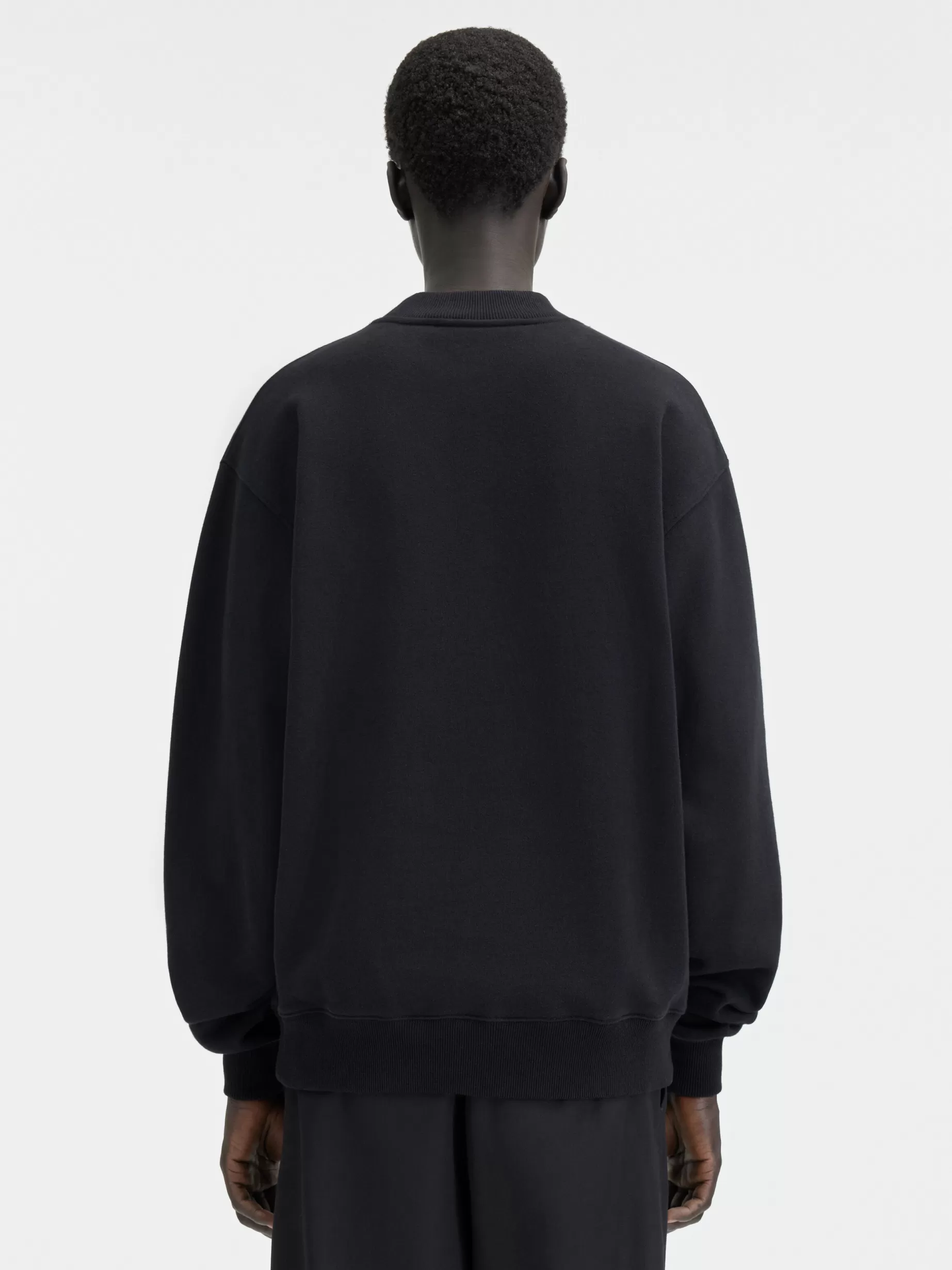 Clearance Jacquemus Het Gros Grain sweatshirt Black