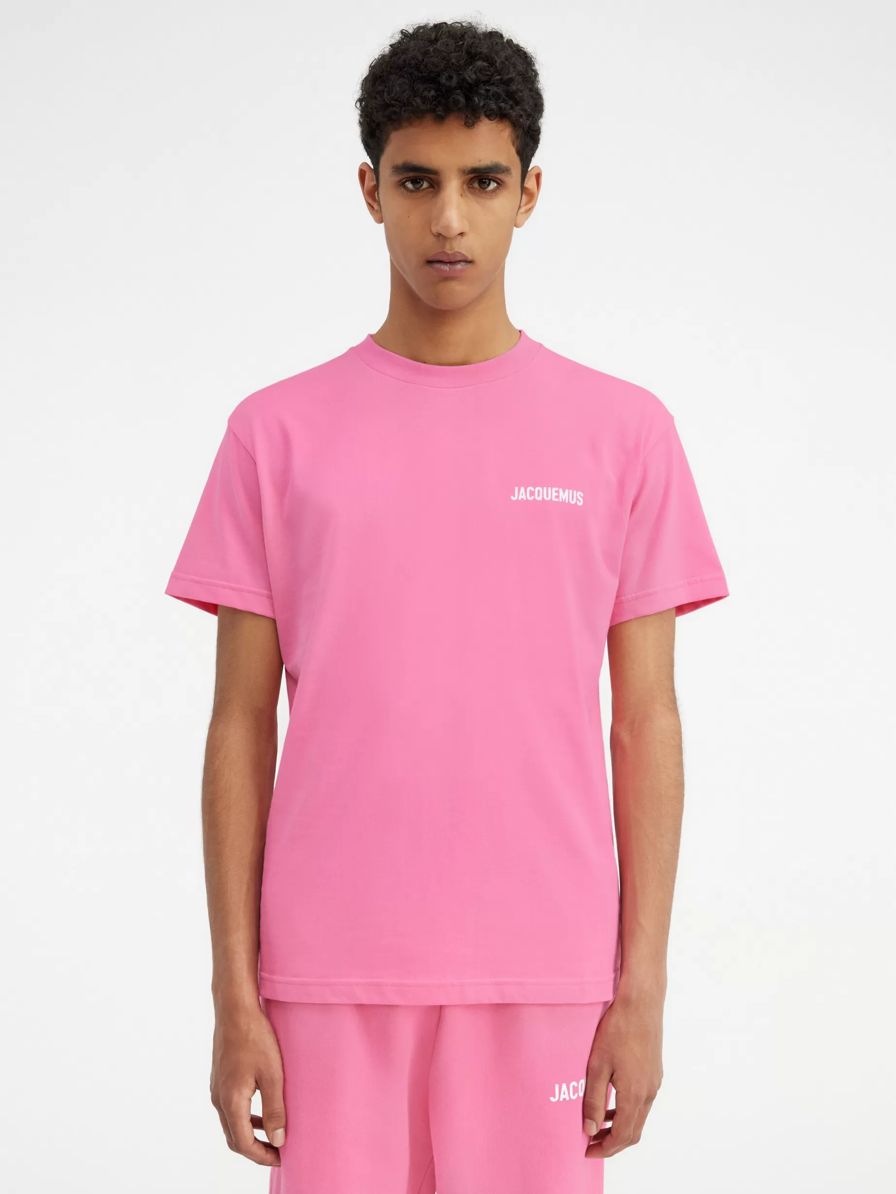 Cheap Jacquemus Het T-shirt Pink