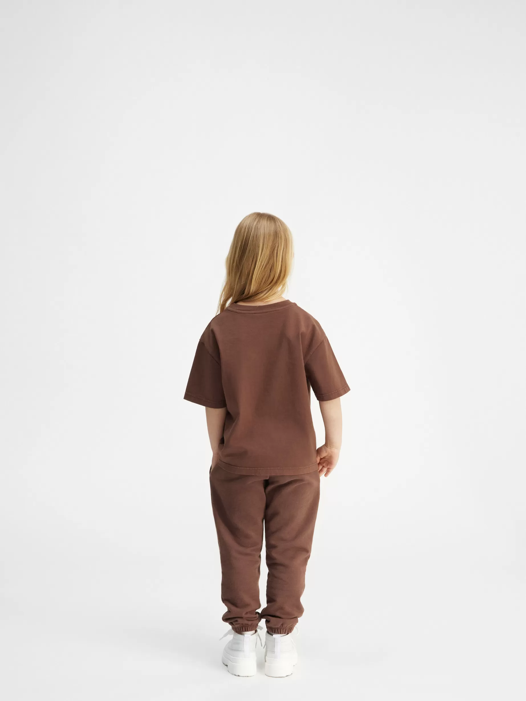 New Jacquemus Het T-shirt voor kinderen DarkBrown