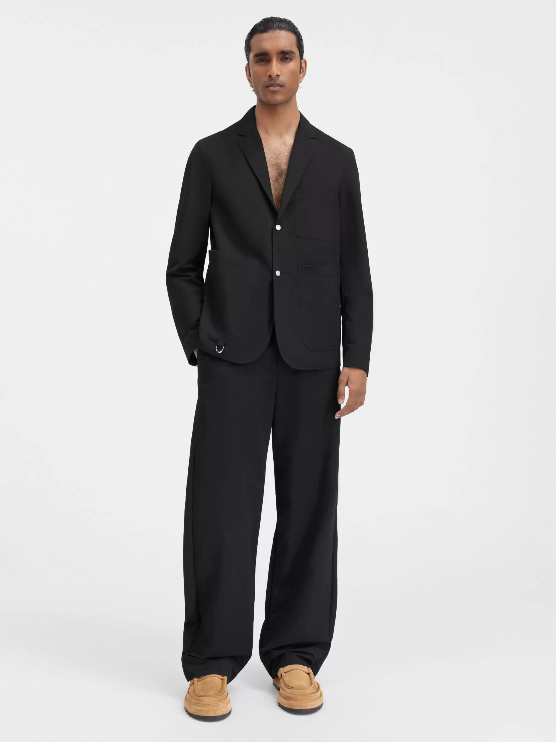 Discount Jacquemus Het Jean jasje Black