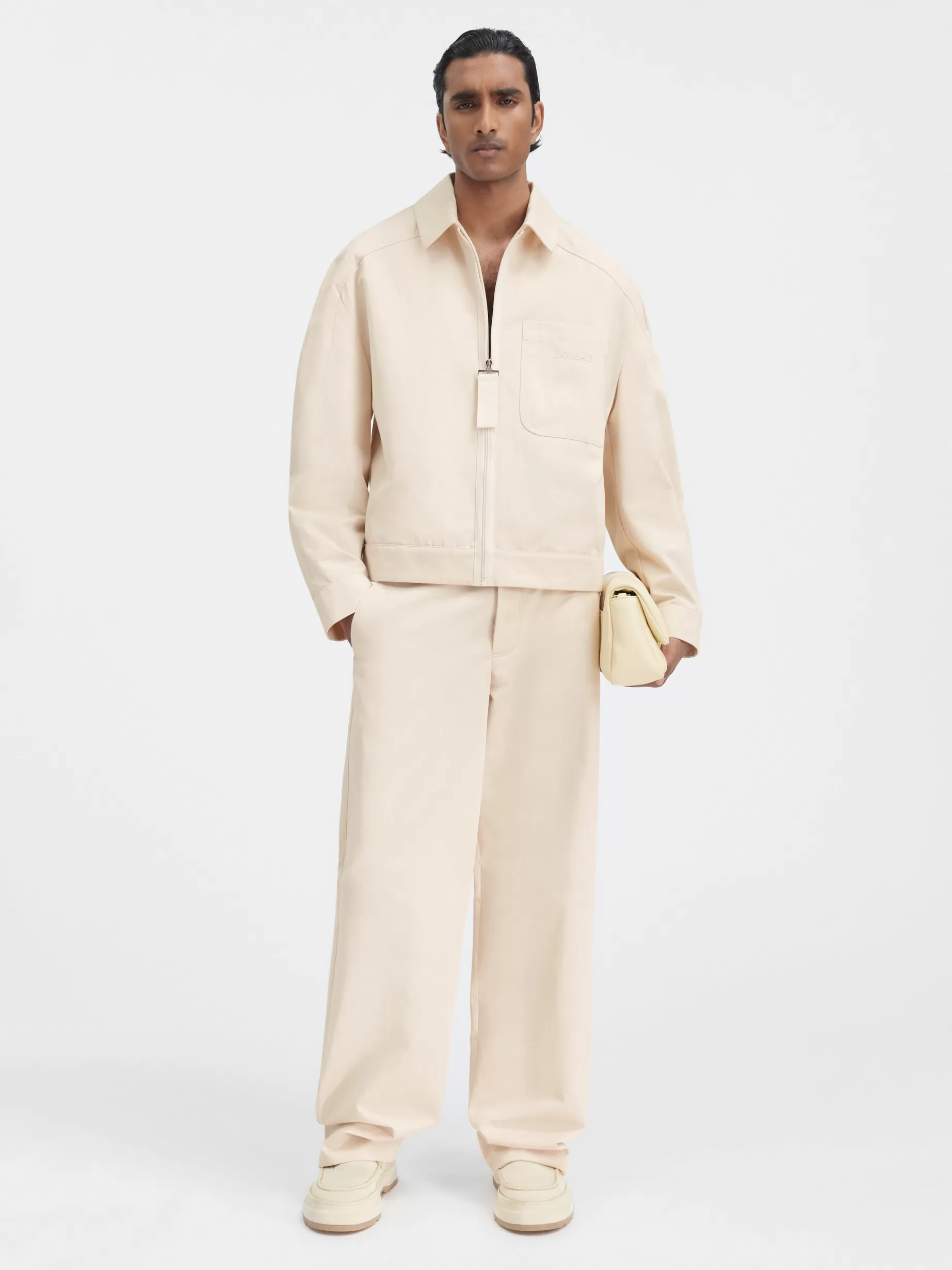 Best Jacquemus Het Linu jasje Beige