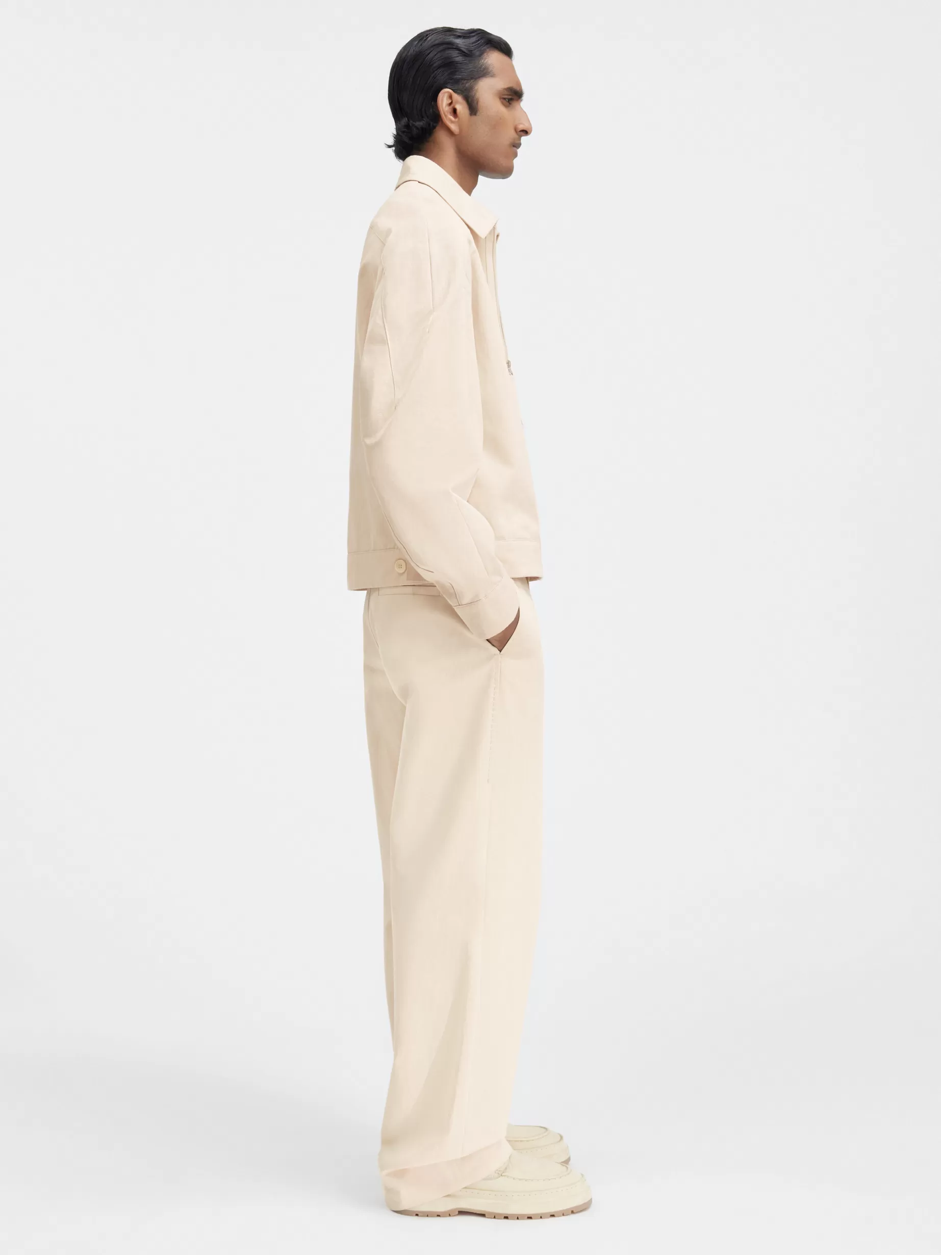 Best Jacquemus Het Linu jasje Beige