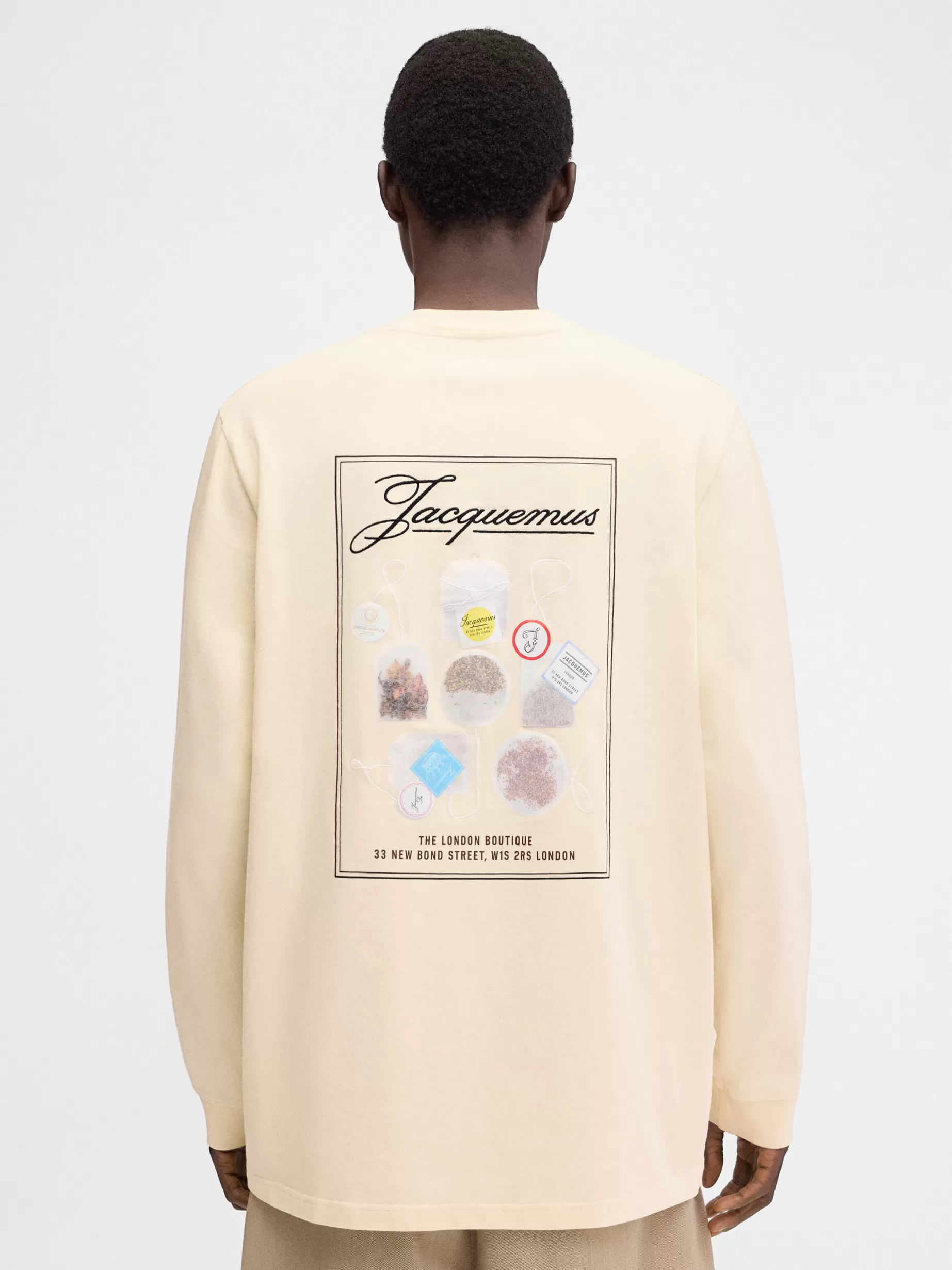 Clearance Jacquemus Het Londen T-shirt PrintTeacollection