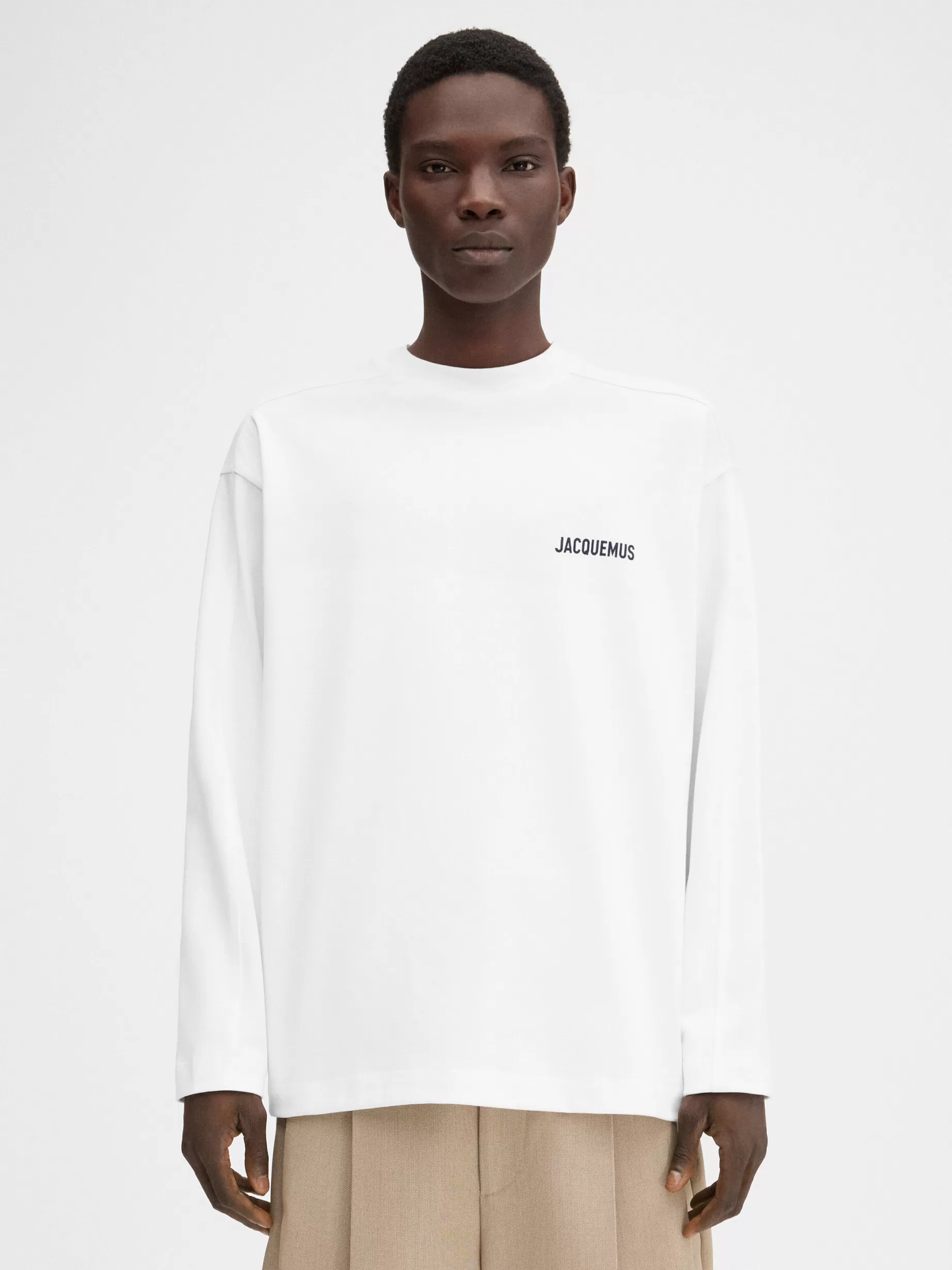 Clearance Jacquemus Het Londen T-shirt met adres LondresWhite