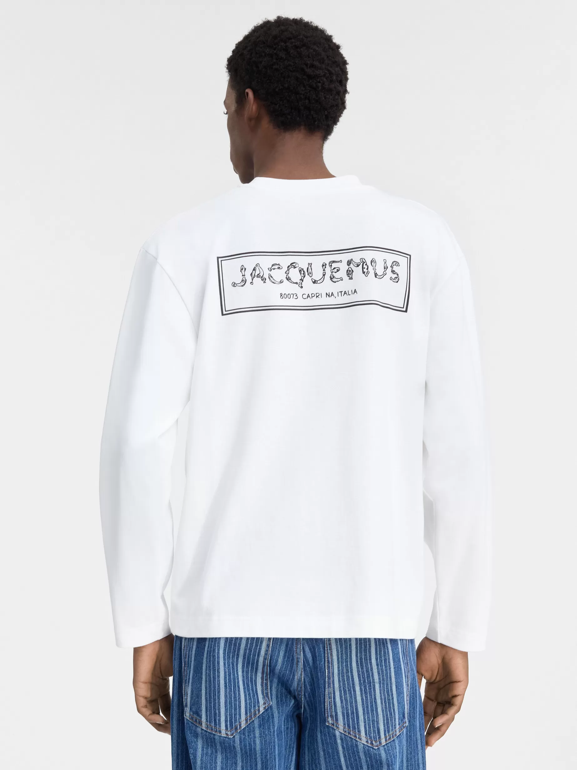 Best Jacquemus Het Merù T-shirt met lange mouwen White