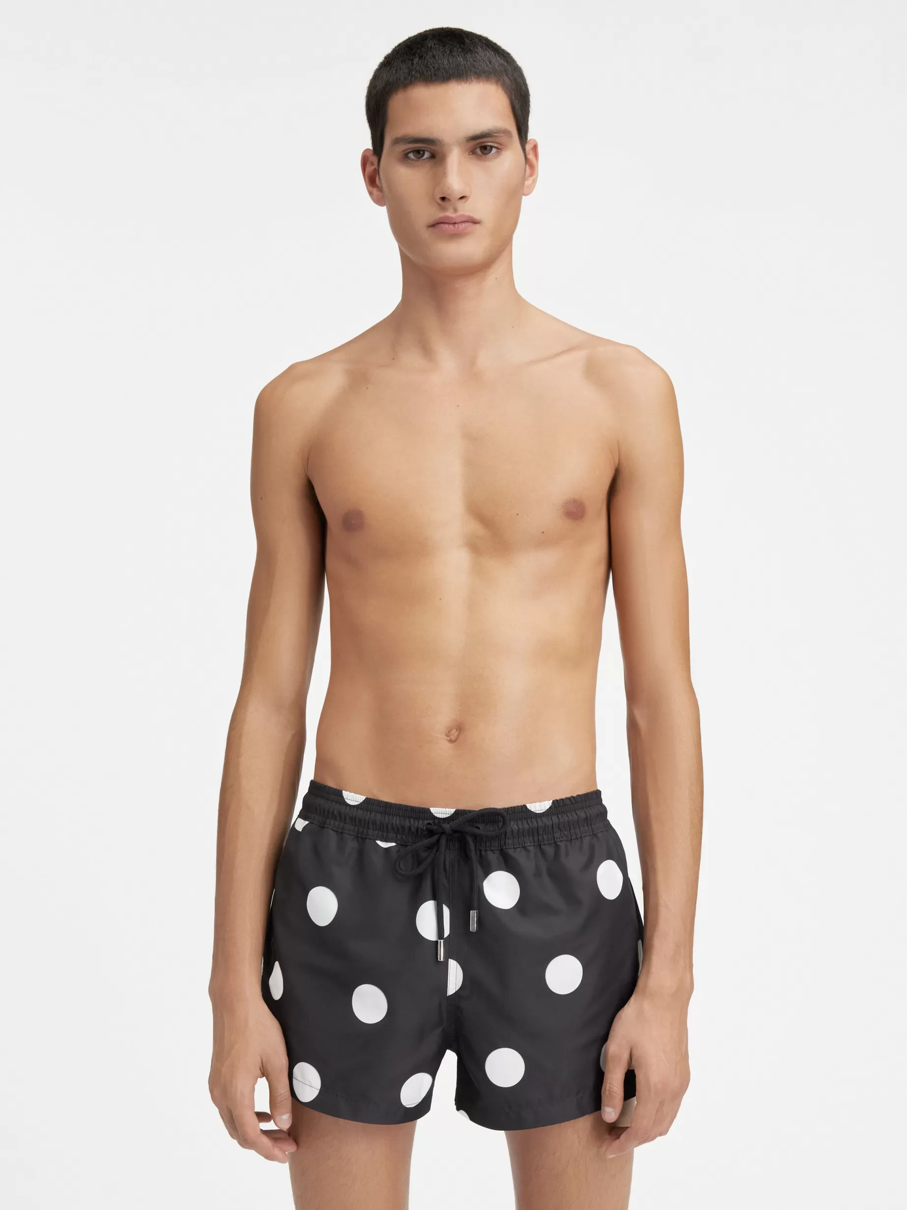 New Jacquemus Het Puntini badpak Printdotsblack&white