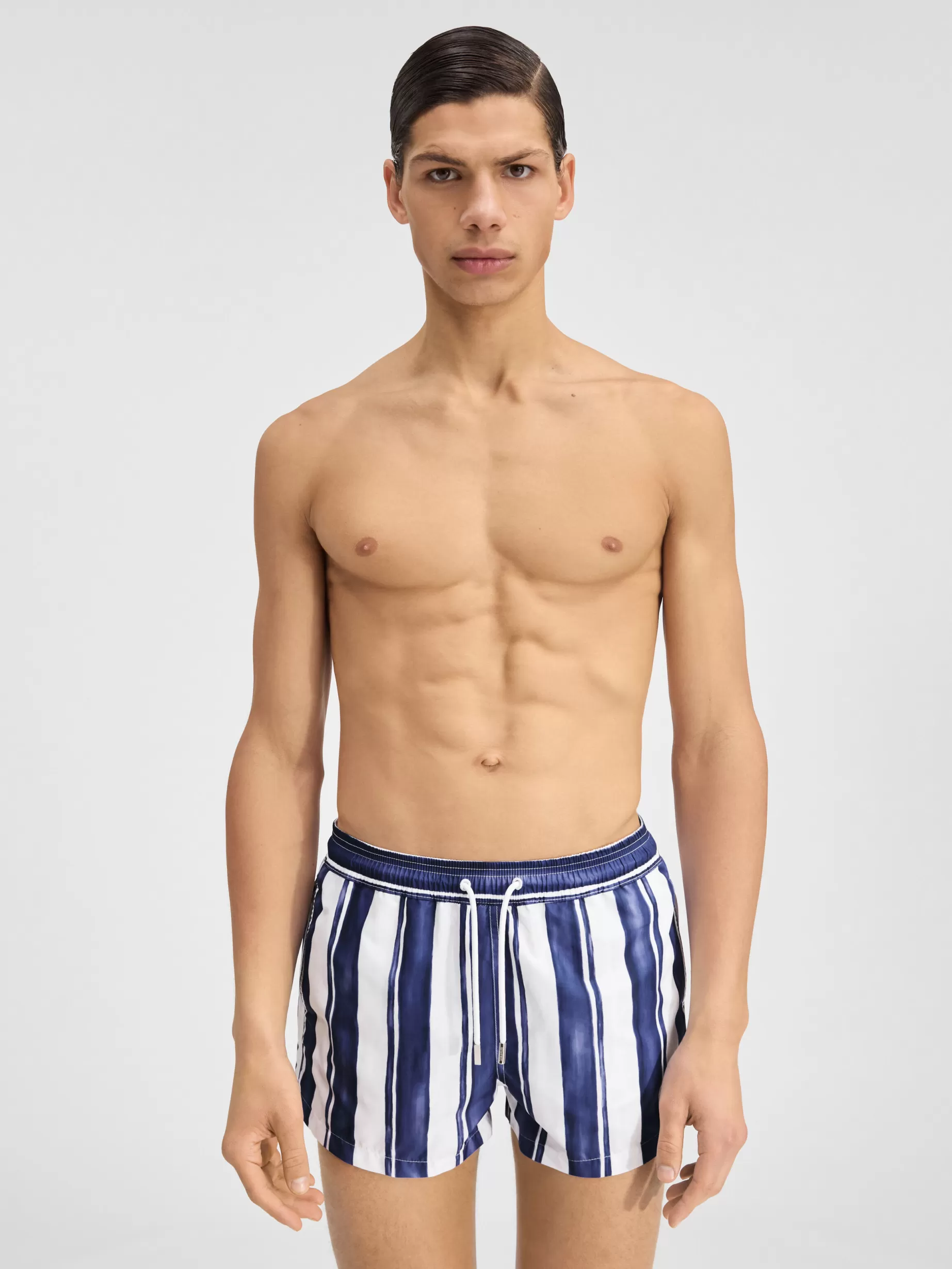 Store Jacquemus Het Puntini badpak PrintRayureBlue