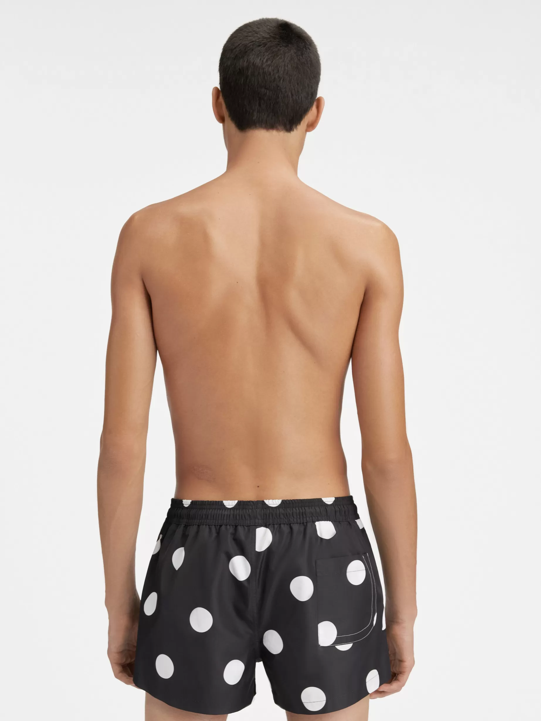 New Jacquemus Het Puntini badpak Printdotsblack&white