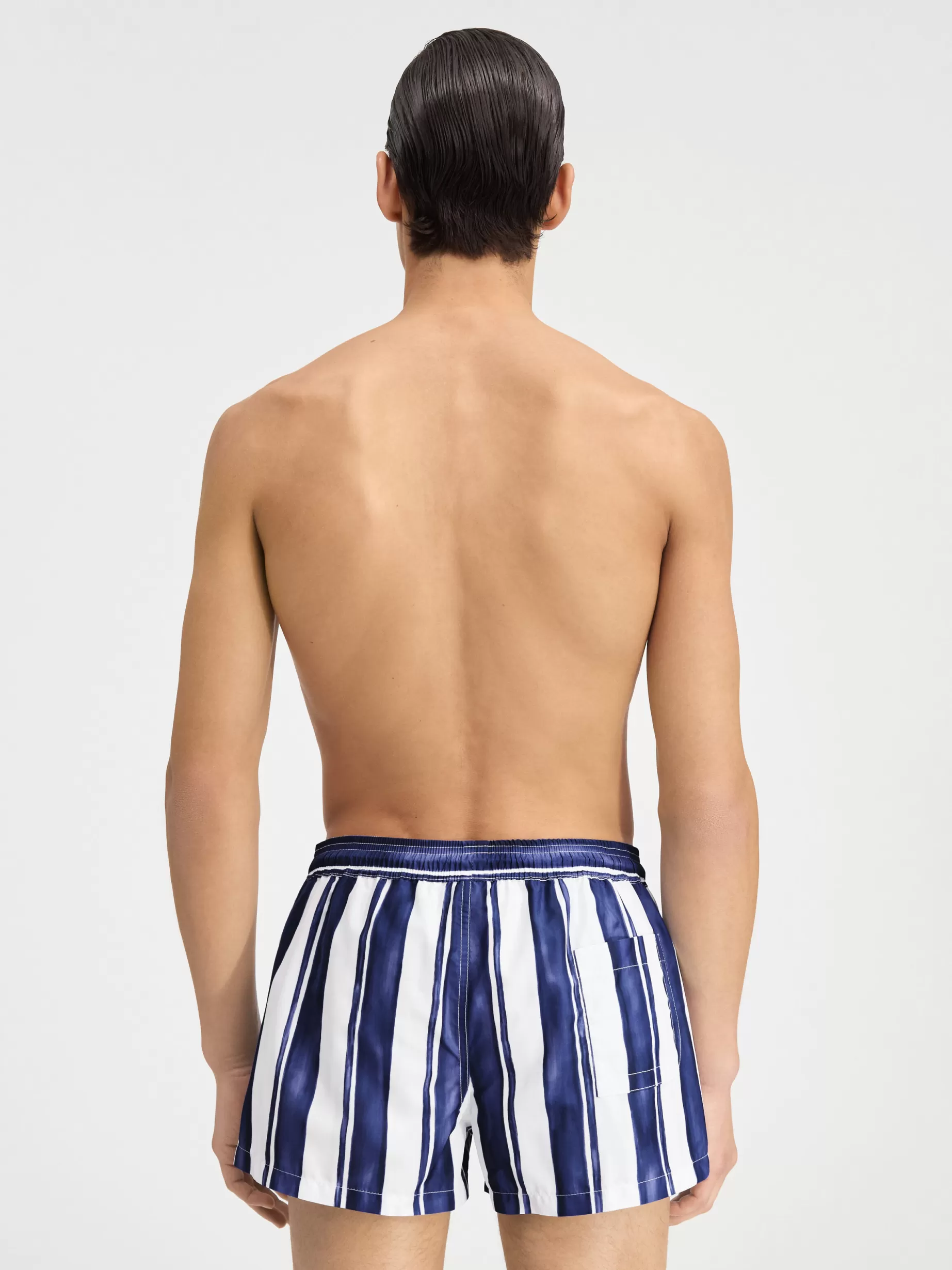 Store Jacquemus Het Puntini badpak PrintRayureBlue