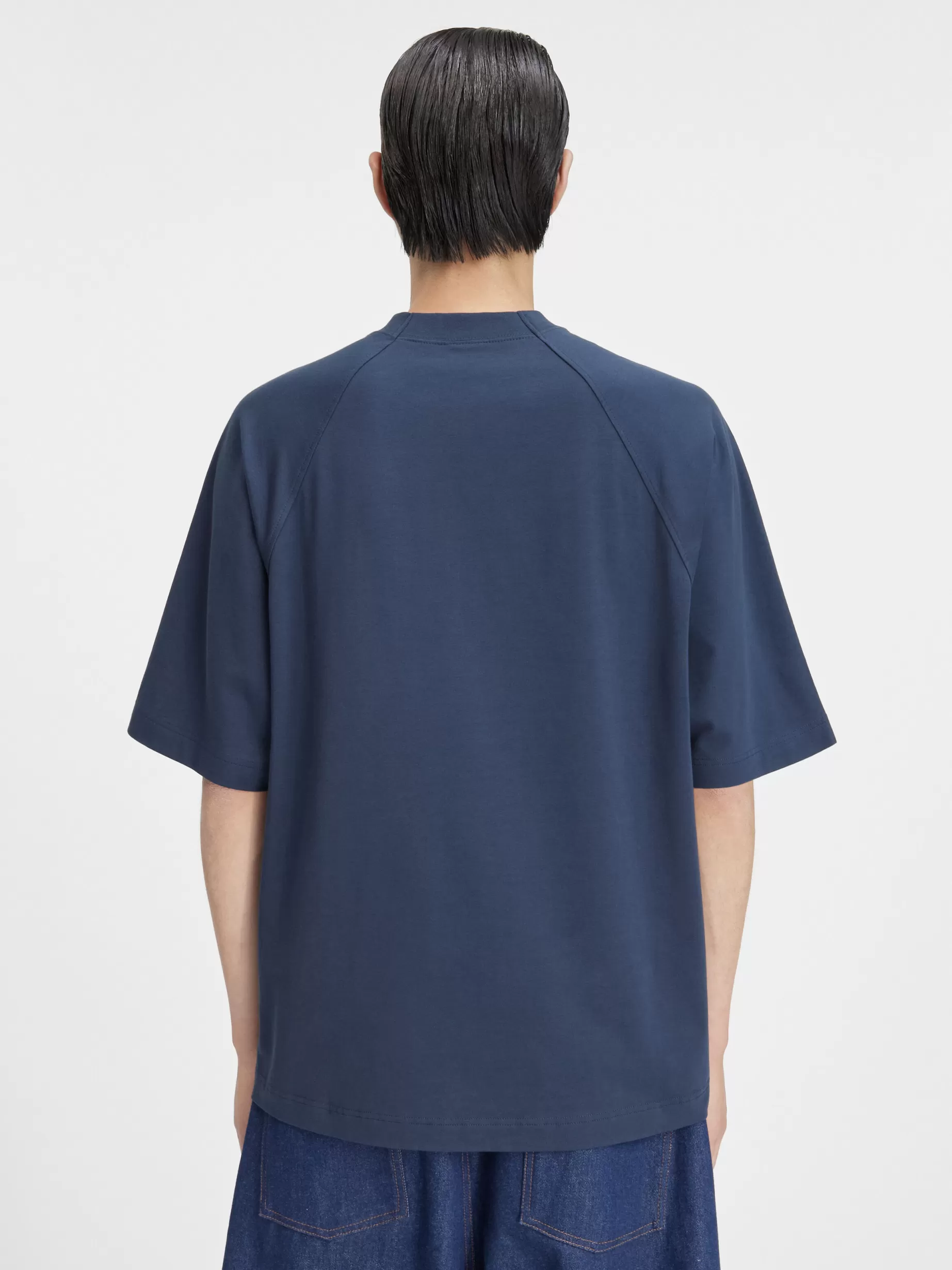 Best Jacquemus Het Typo T-shirt DarkNavy