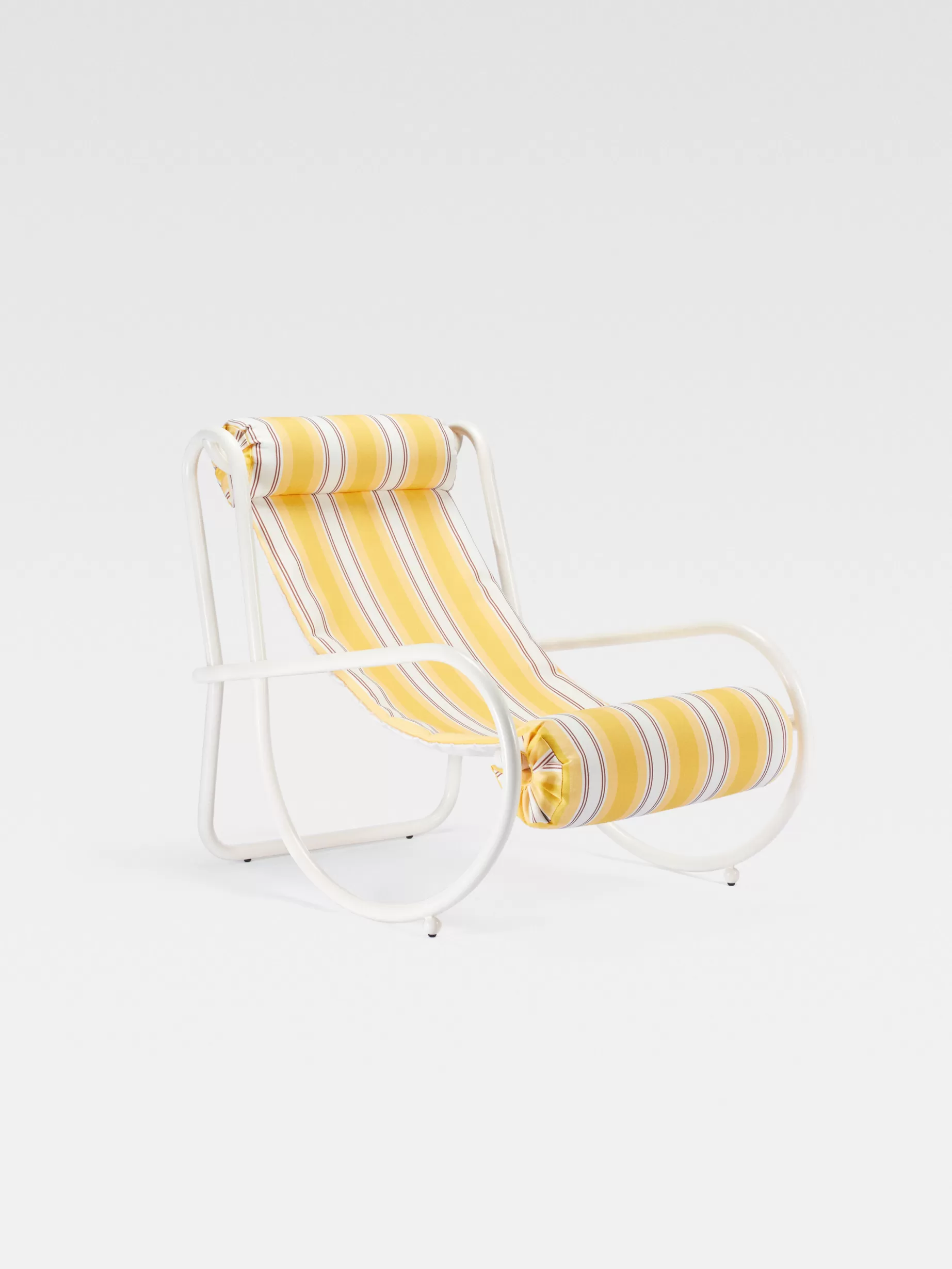 Cheap Jacquemus Locus Solus fauteuil Gae Aulenti +Exteta StripesYellow