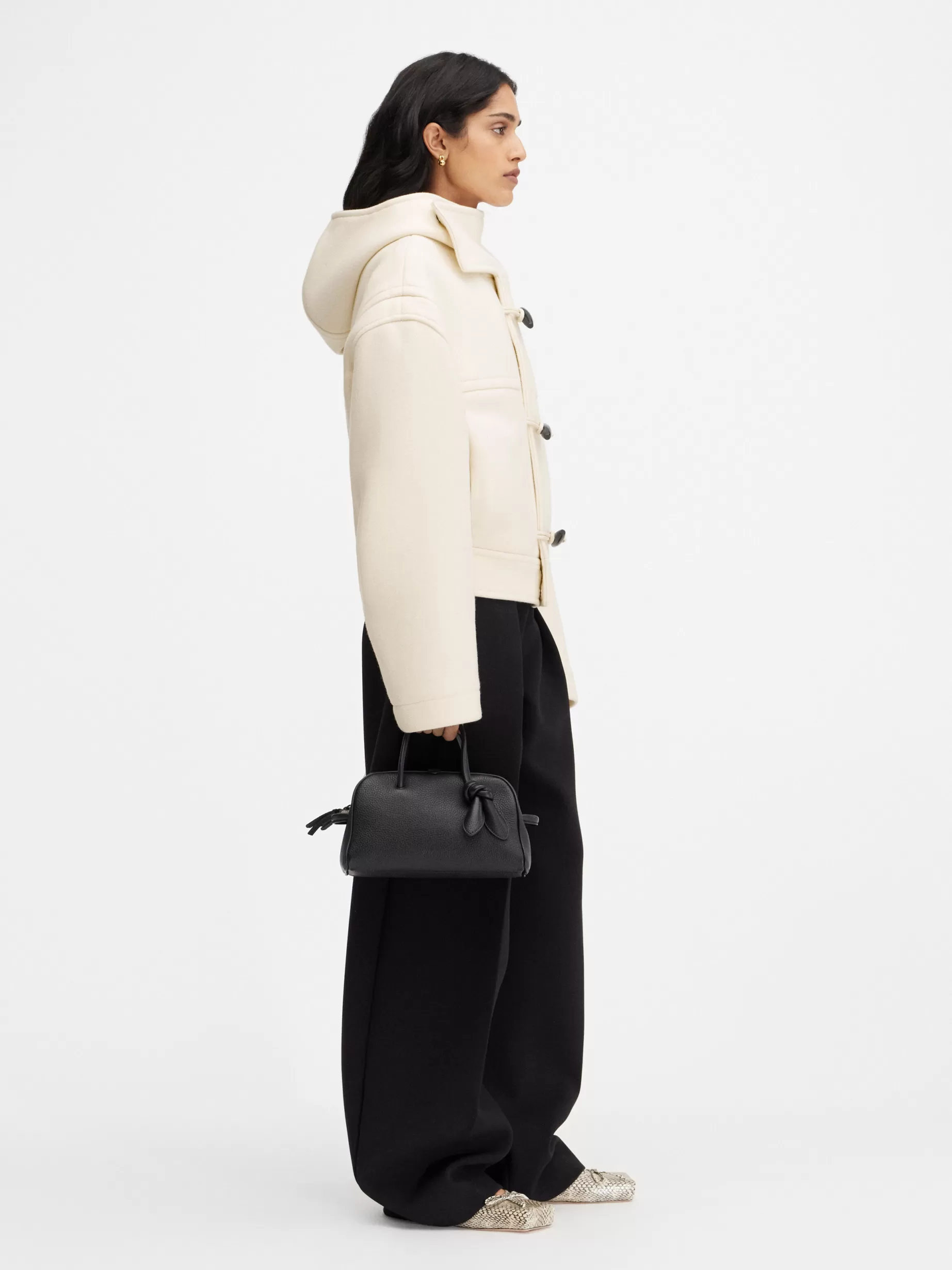 Cheap Jacquemus The Cabana duffle coat Off-White