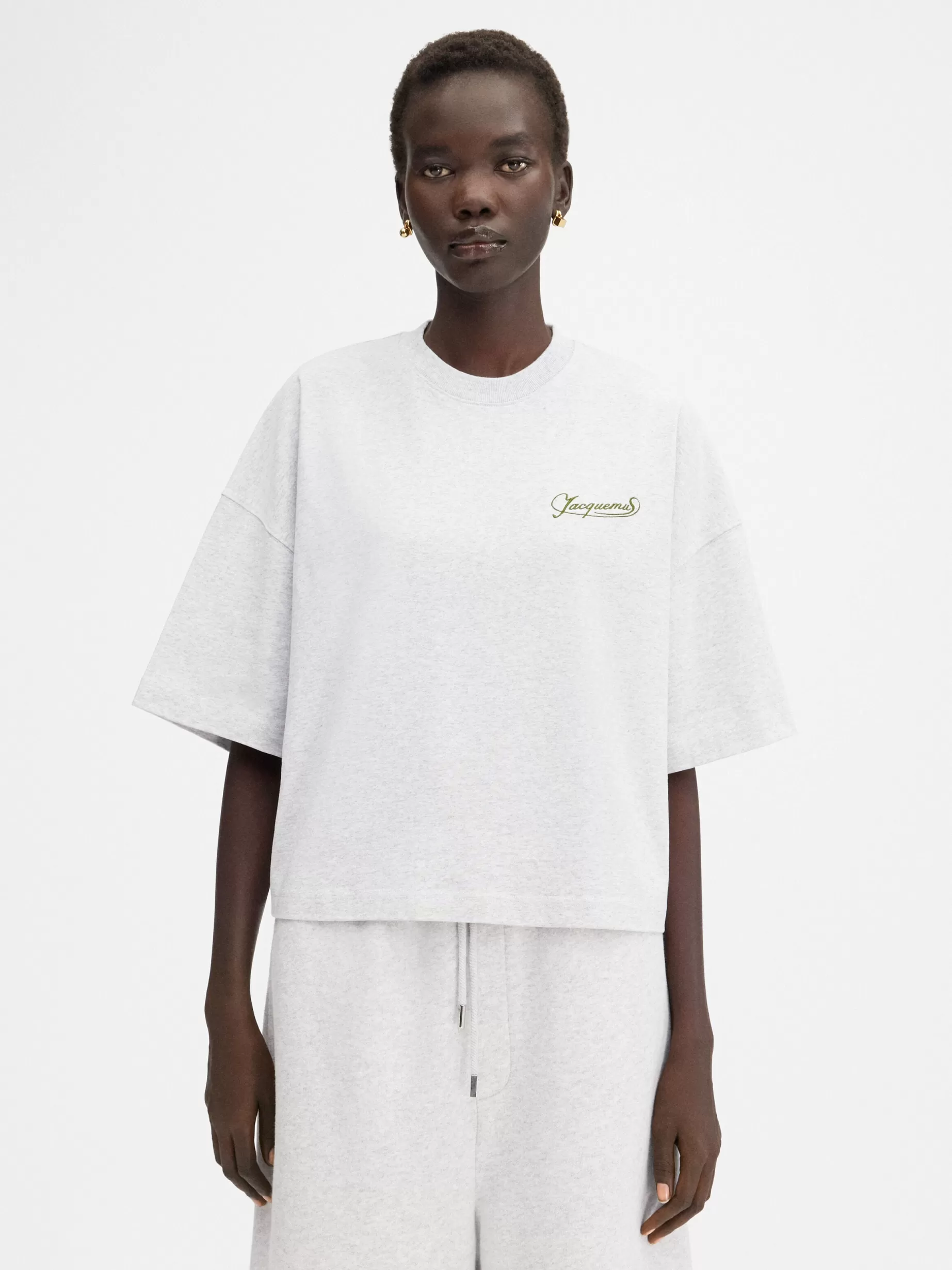 Clearance Jacquemus The Corto t-shirt UniClubGrey