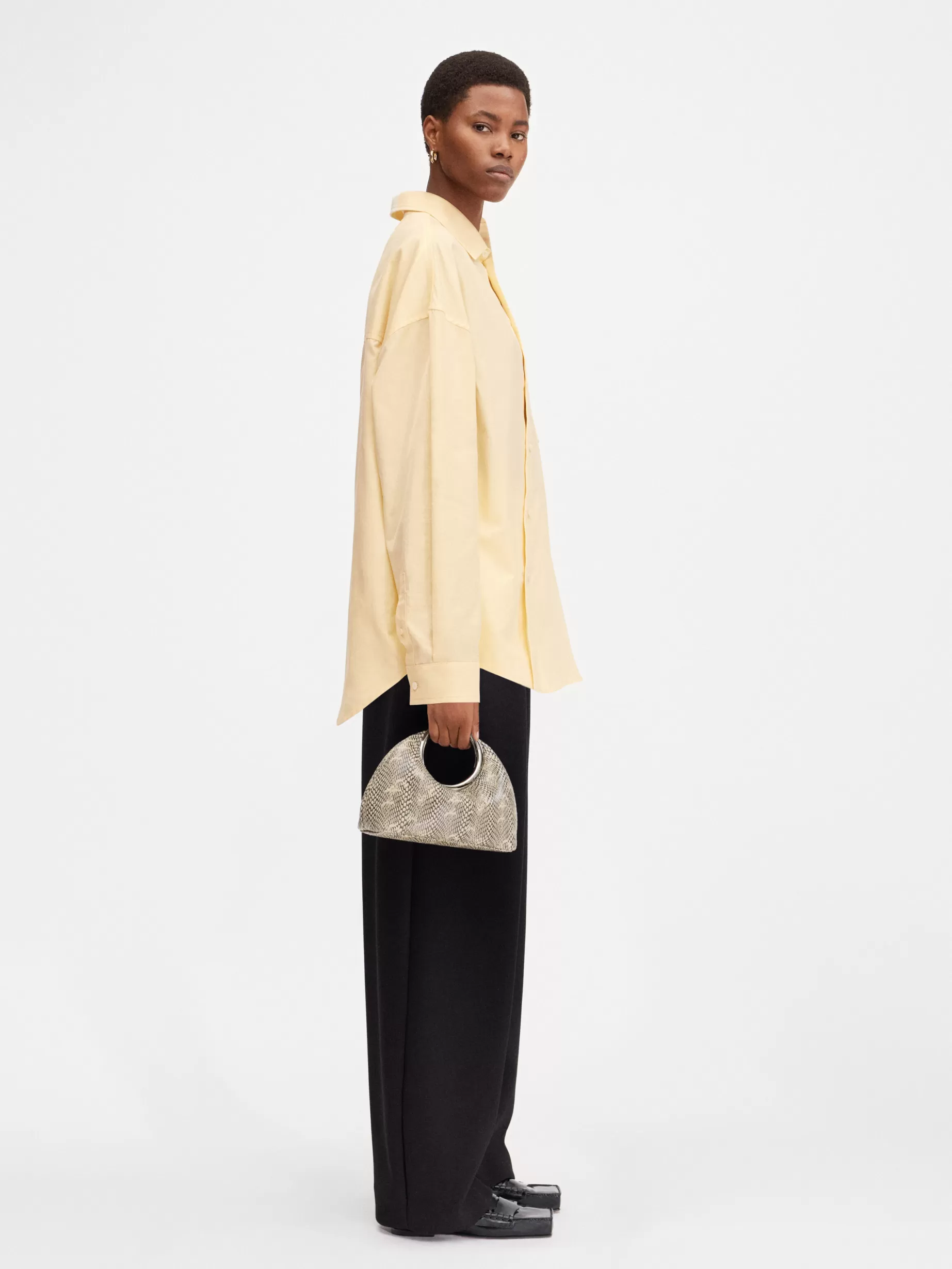 Online Jacquemus The Cuadro shirt LightYellow
