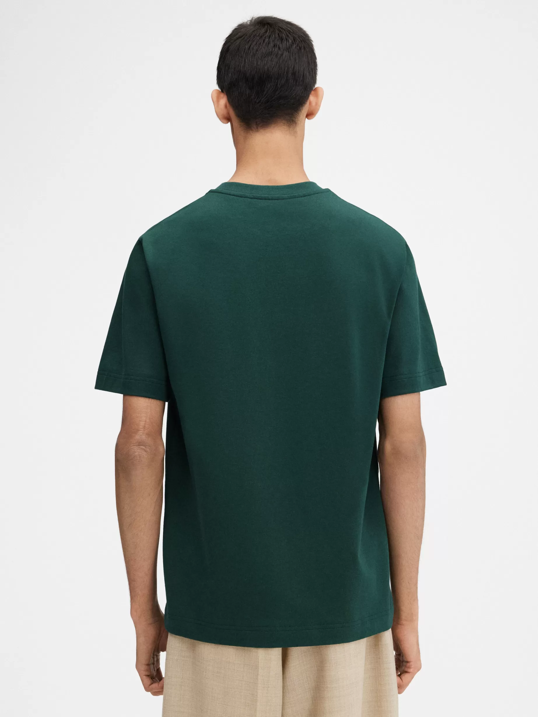 Clearance Jacquemus The Gros Grain t-shirt DarkGreen