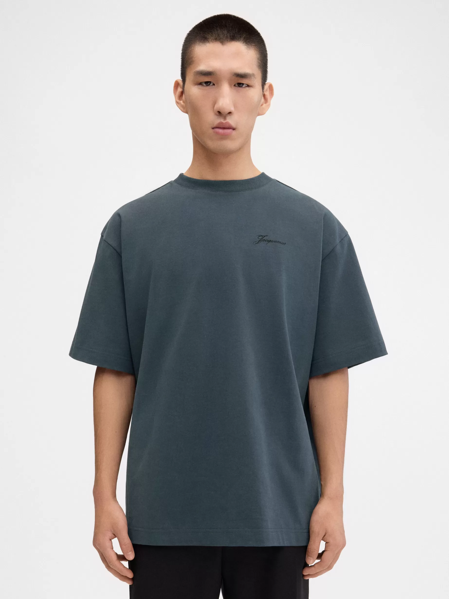 Discount Jacquemus The Haltères t-shirt AthleticClubNavy