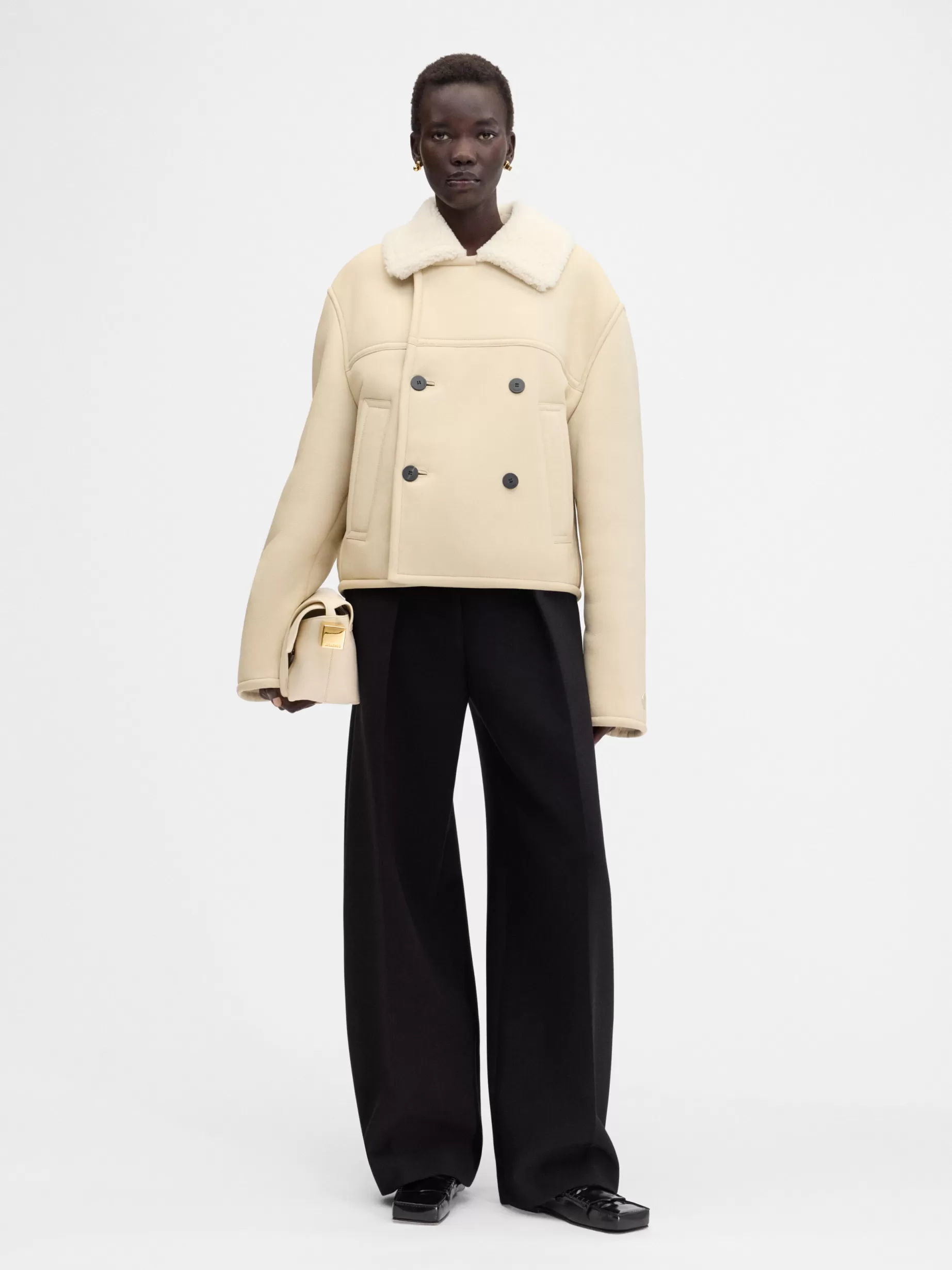 Cheap Jacquemus The Mojave jacket Off-White