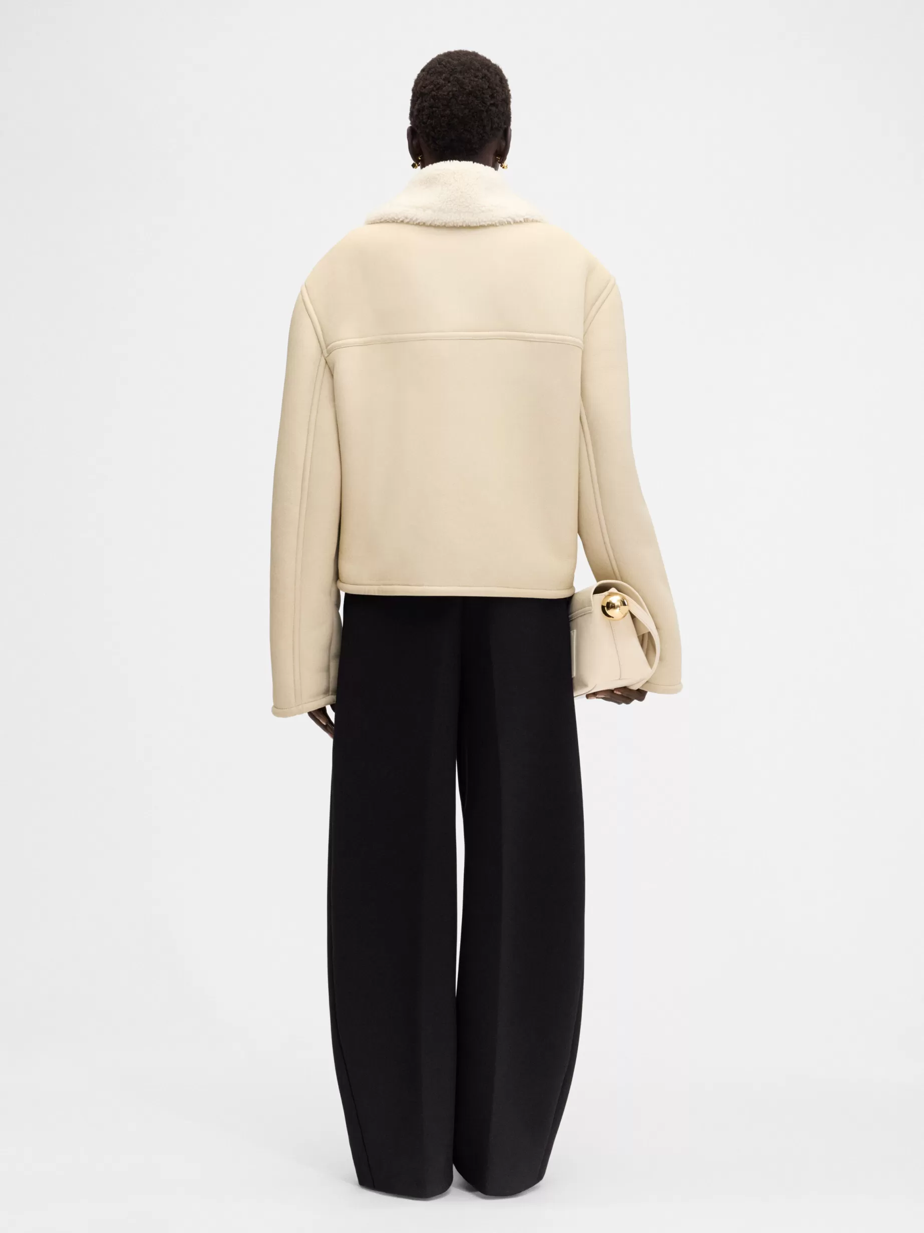 Cheap Jacquemus The Mojave jacket Off-White